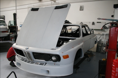 BMW CSL 3,5 Motorhaube