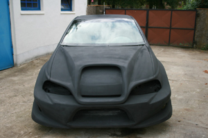 Frontsch�rze und Motorhaube